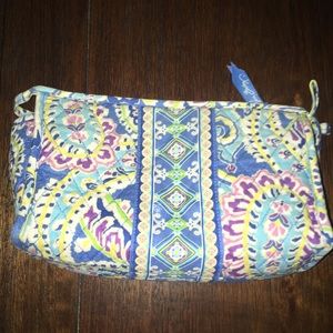 Vera Bradley Capri Blue Medium Cosmetic Bag